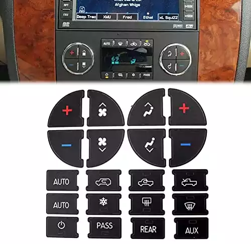 FZJDSD AC Dash Button Repair Kit
